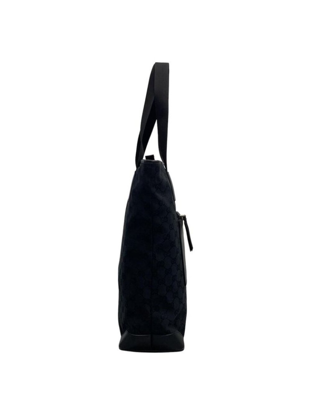 Gucci Shoulder Bag GG Pattern Black Leather - Picture 4 of 9